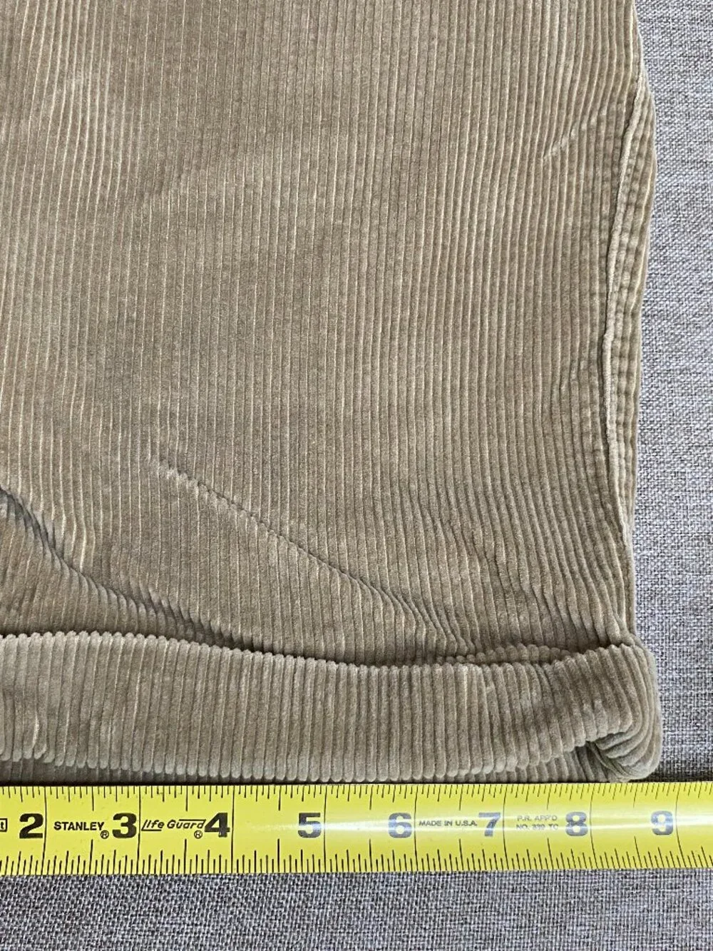 VTG Nautica Rigger Classic Fit Corduroy Dress Pants Men's 36 x 30 Mid Rise Brown